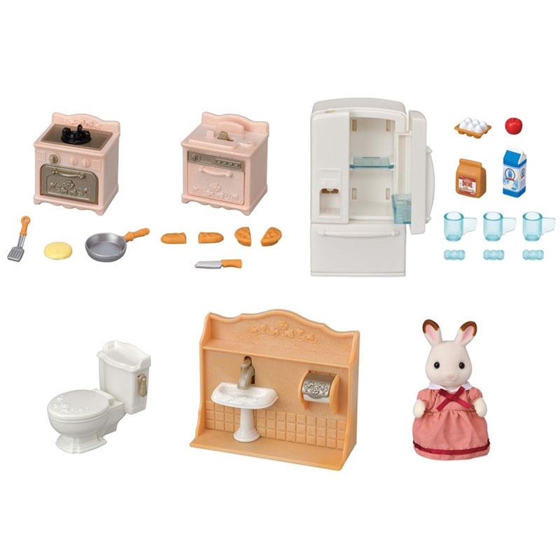 Epoch Everlasting Calico Critters Playful Starter Furniture Playset