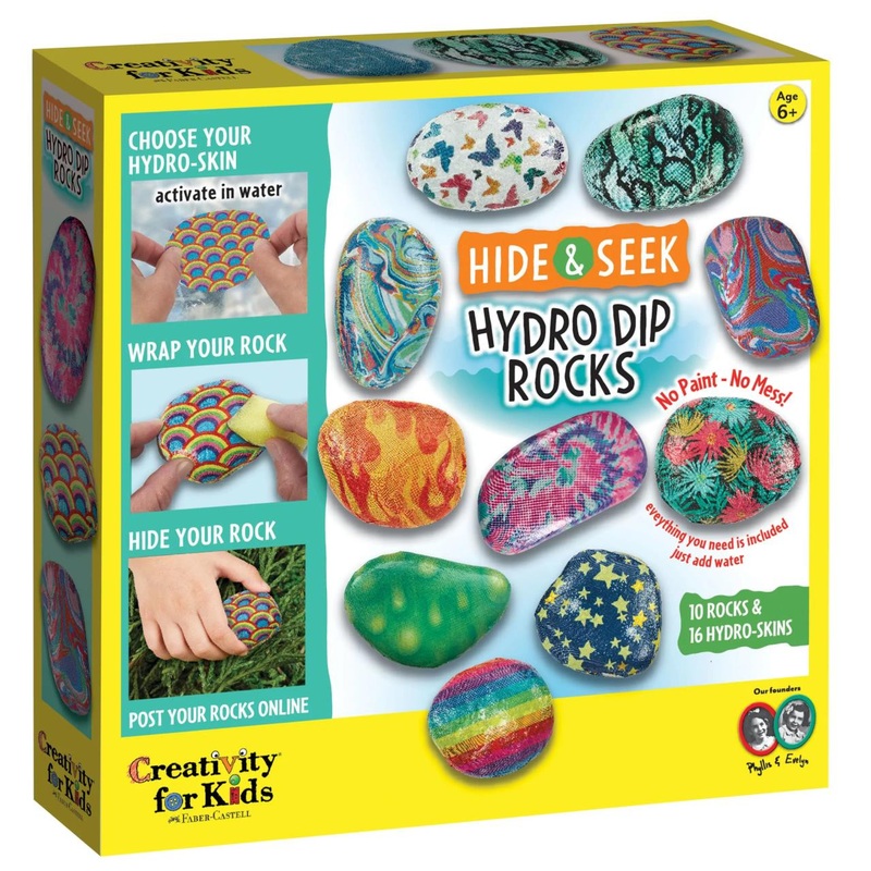 Faber Castell Hide & Seek Hydro Dip Rocks