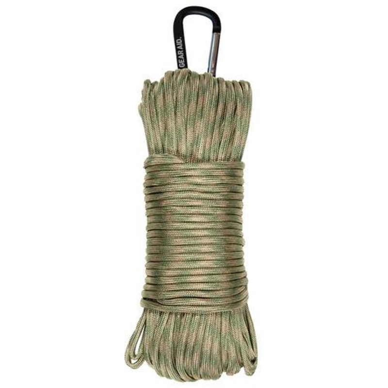 Gear Aid Inc. 100 ft Heavy-Duty 550 Paracord – Sage/Tan