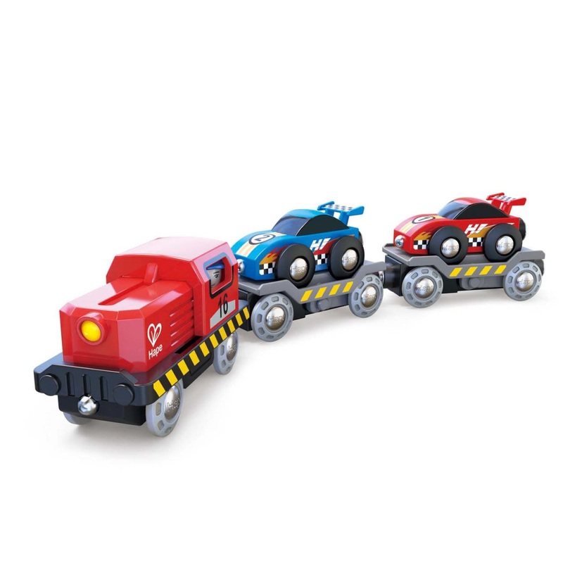 Hape International Race Car Transporter
