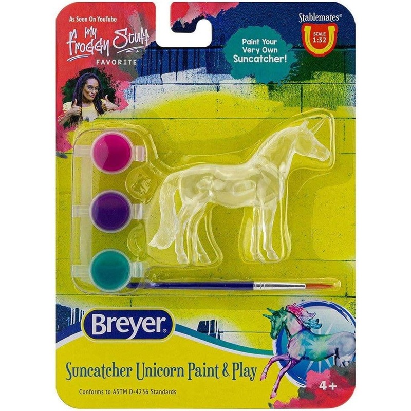 Reeves International Breyer Horses Stablemates Unicorn Suncatcher Paint & Play