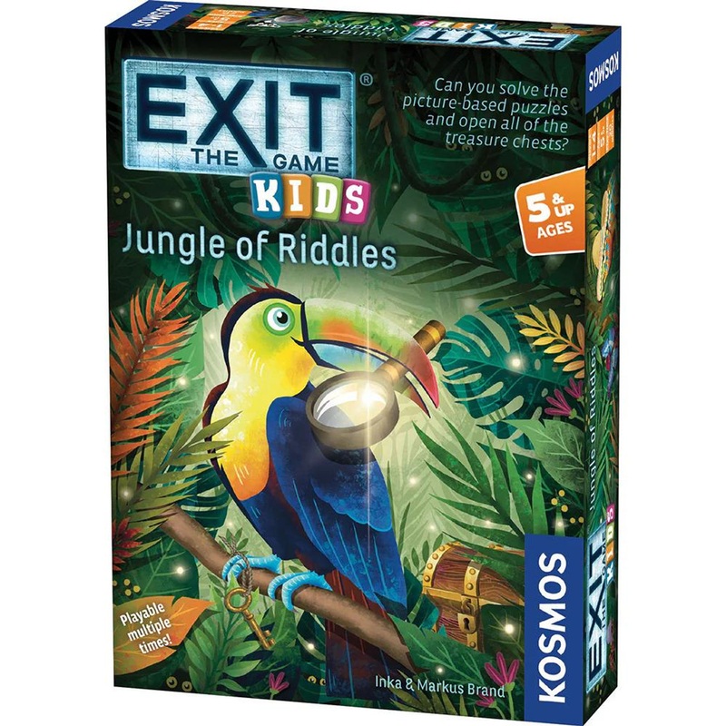Thames & Kosmos EXIT: The Game – Kids – Jungle of Riddles
