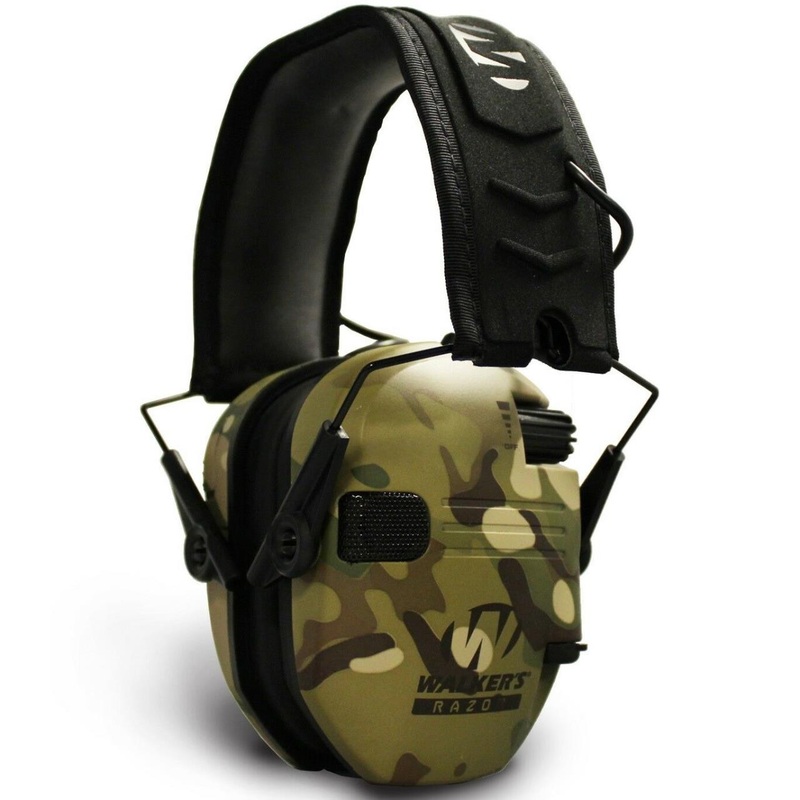 Walker’s Walkers Razor Slim Electronic Polymer 23 dB Over the Head MultiCam Ea