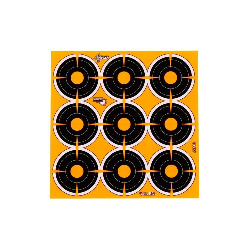Allen Co, Inc. Ez Aim 2in Bullseye 12sheet, 48p
