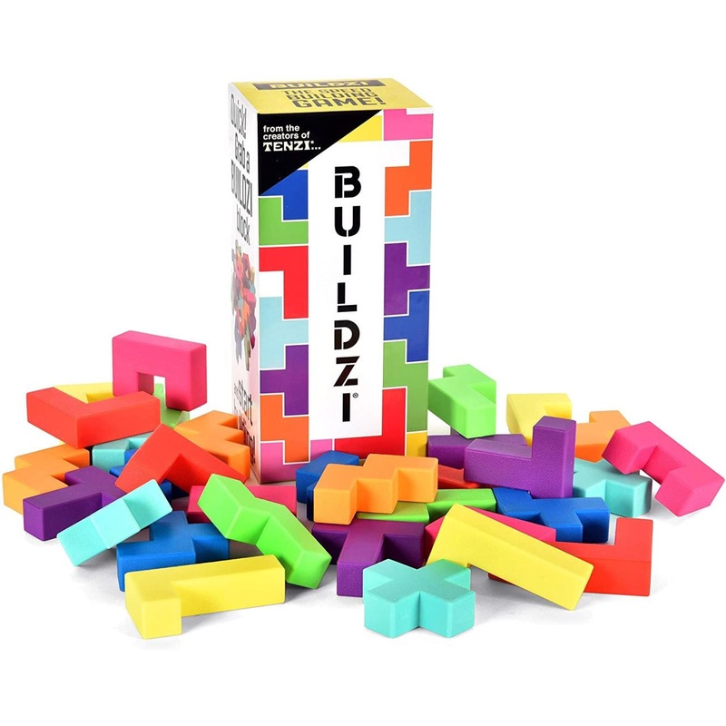 BUILDZI by Tenzi – Fast Stacking Building Block Game