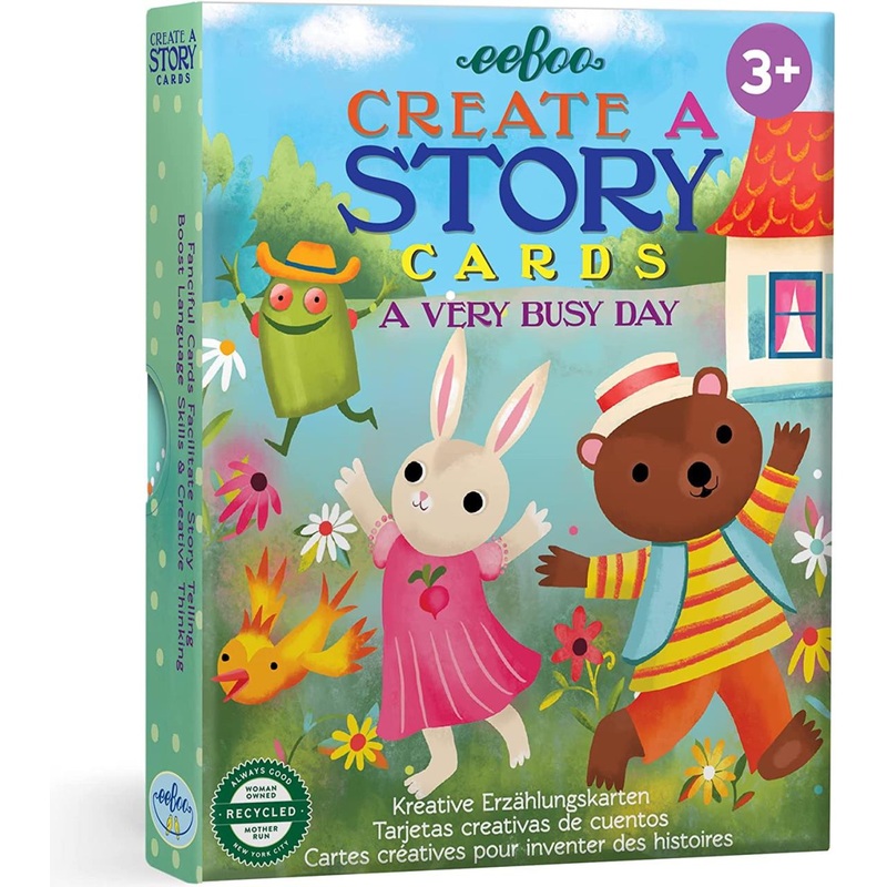 Eeboo Create A Story A Very Busy Day