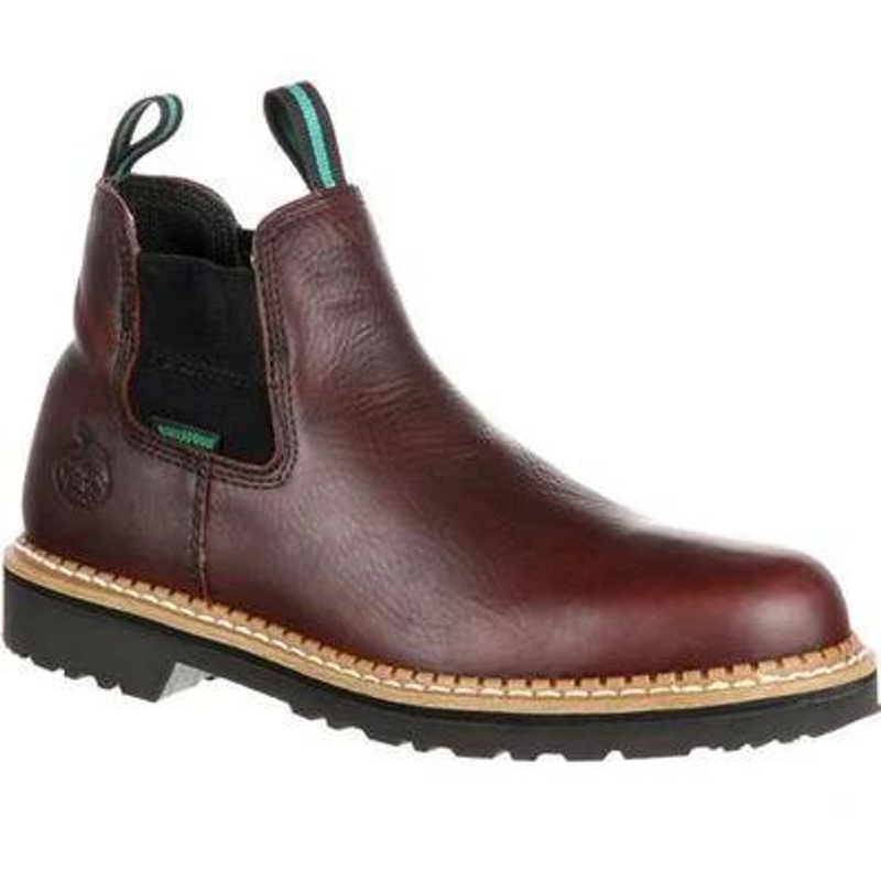 Georgia Boot Men’s Giant High Romeo Waterproof Steel Toe Boot – Soggy Brown