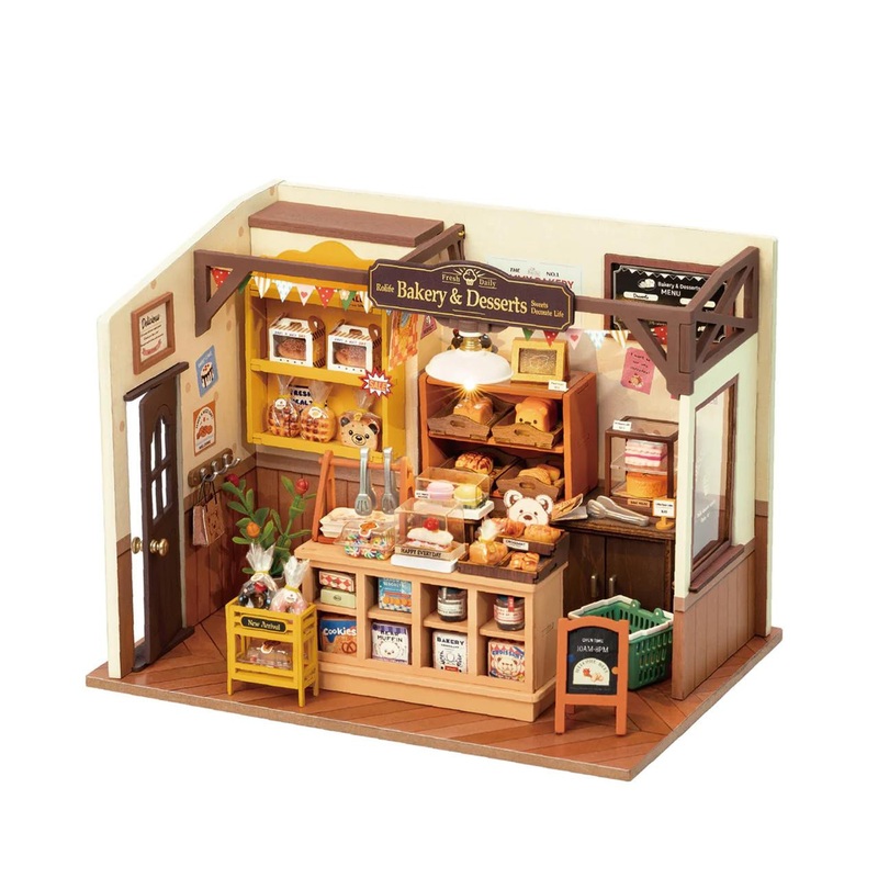 Hand Craft Us DIY Miniature Dollhouse Kit | Becka’s Baking House