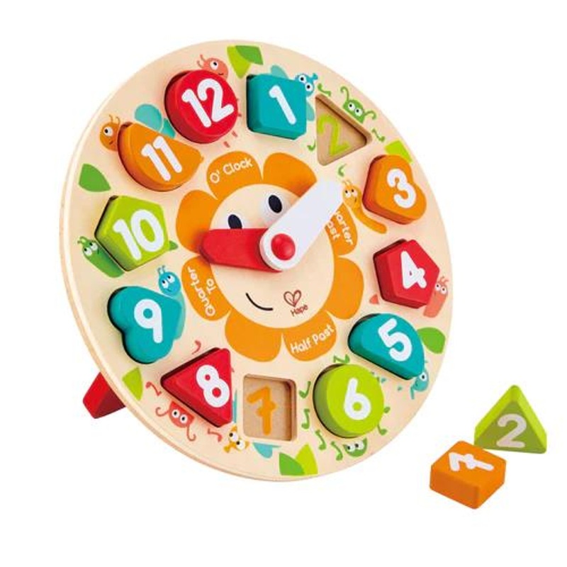 Hape International Chunky Clock Puzzle