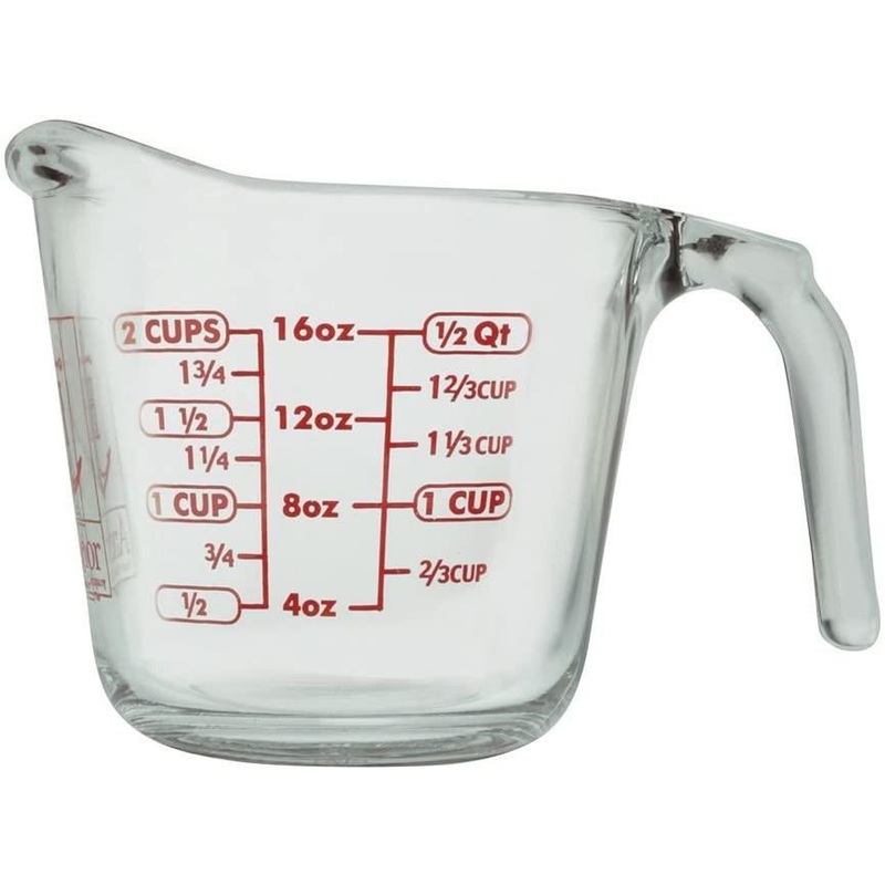 Harold Import Comp Glass Measuring Cup  2 cup capacity