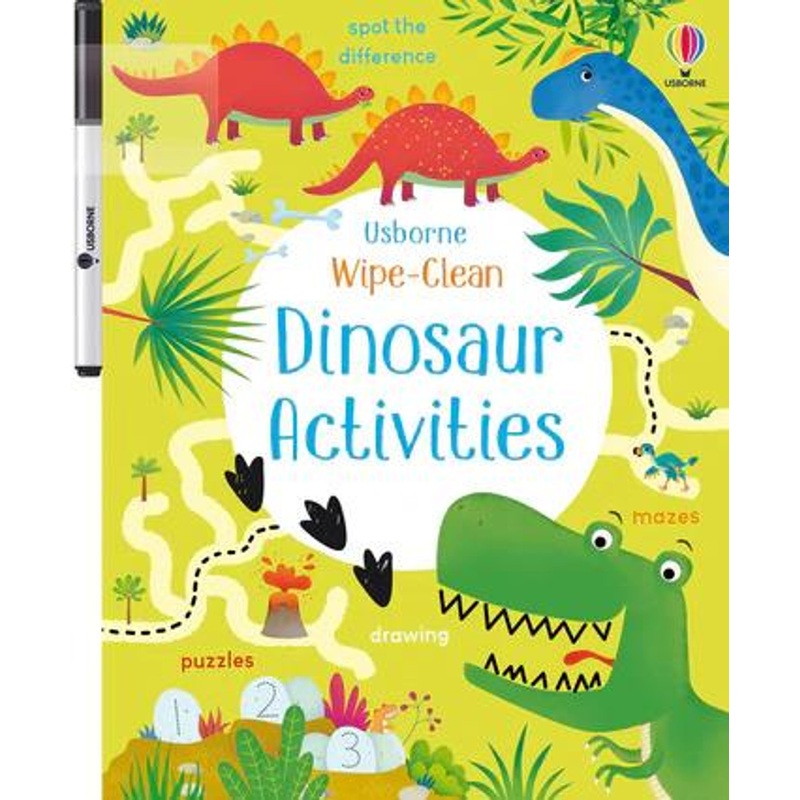 Harper Collins Wipe-Clean Dinosaur Activities
