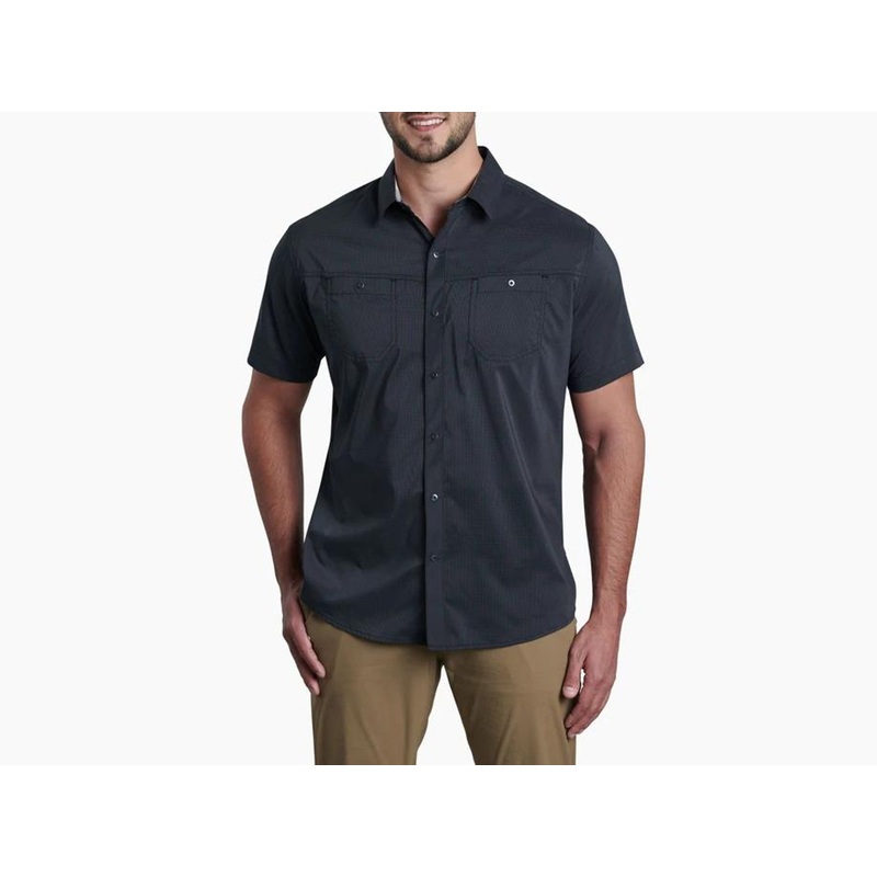 Kuhl Men’s Stealth Short Sleeve – Blackout