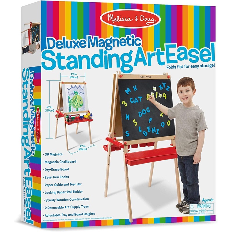 Mellissa & Doug Deluxe Magnetic Standing Art Easel