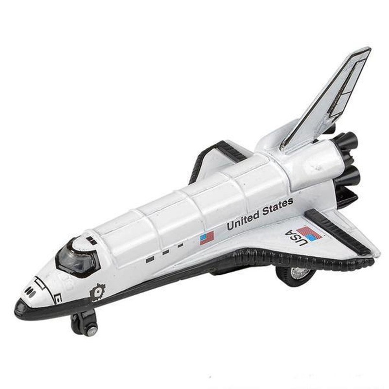 Toy Network Rhode Island Novelty 5 Inch Diecast Pullback Space Shuttle