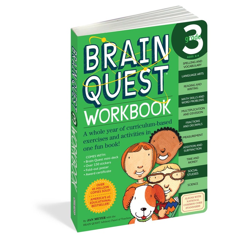 Workman Publishing 3rd Grade Brain Quest Workbook