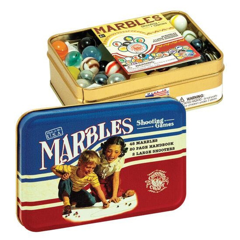 Channel Craft Toy Tin Marbles
