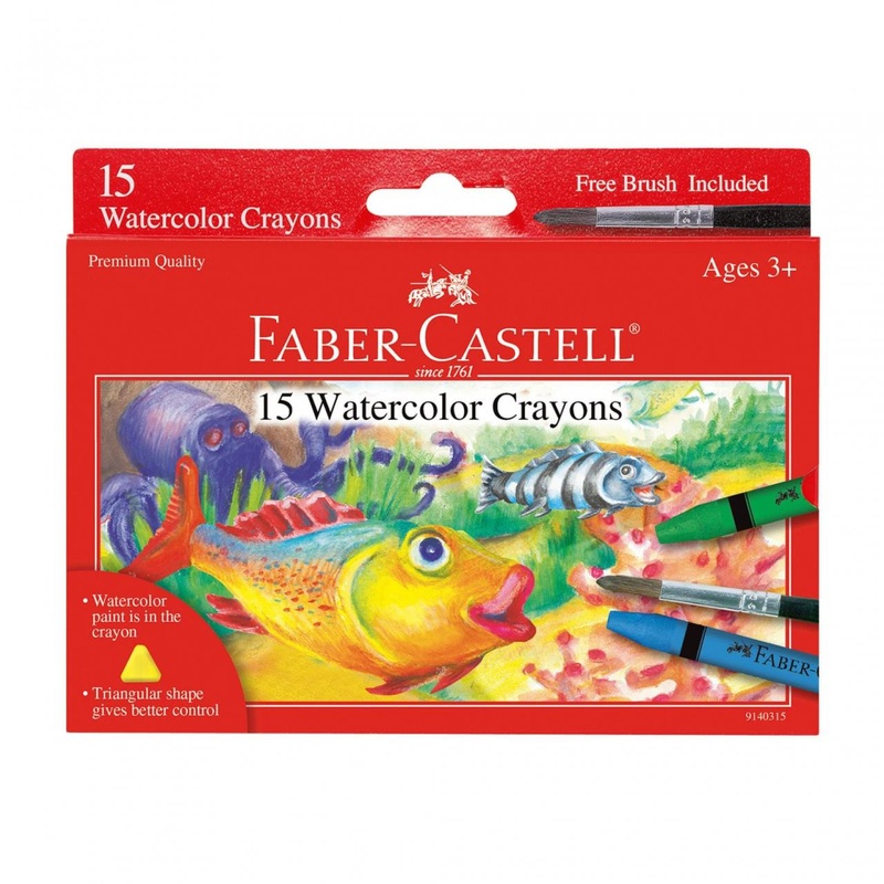Faber Castell Watercolor Crayons 15ct