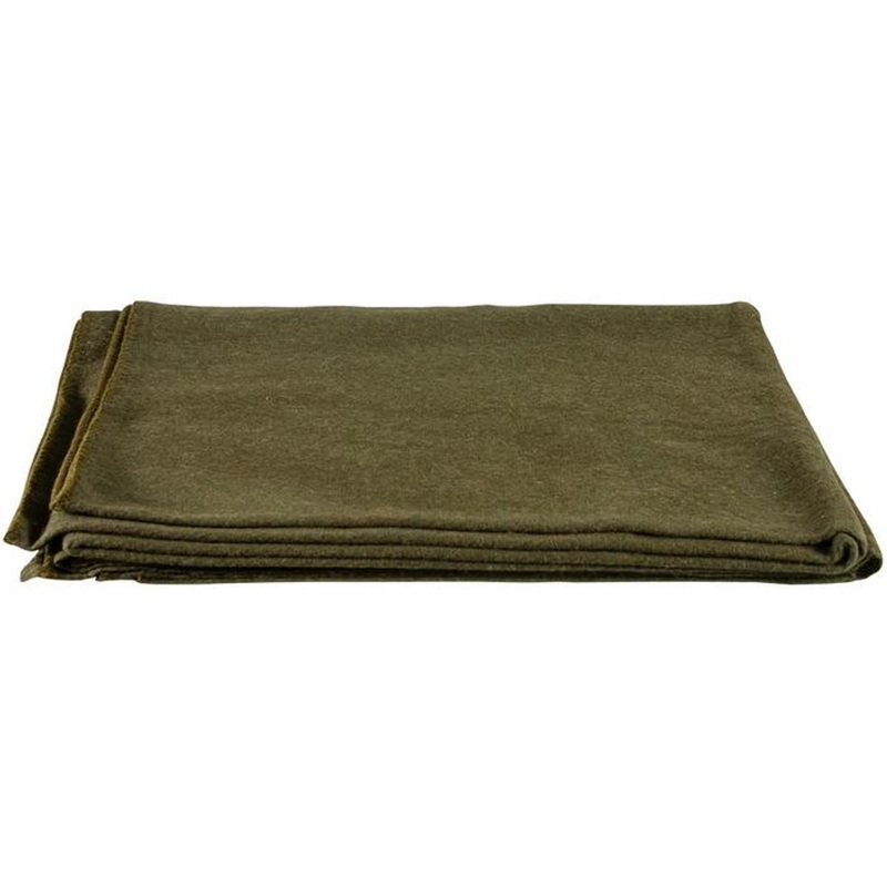 Fox Outdoor Products Wool Camp Blanket – Olive Drab