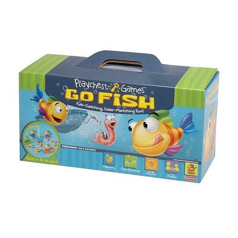 Mattel Inc Playchest Games Go Fish