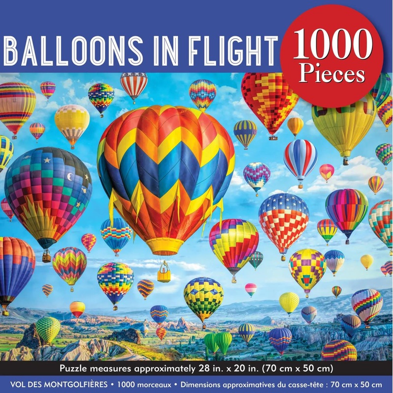 Peter Pauper Balloons In Flight 1000pc Puzzle