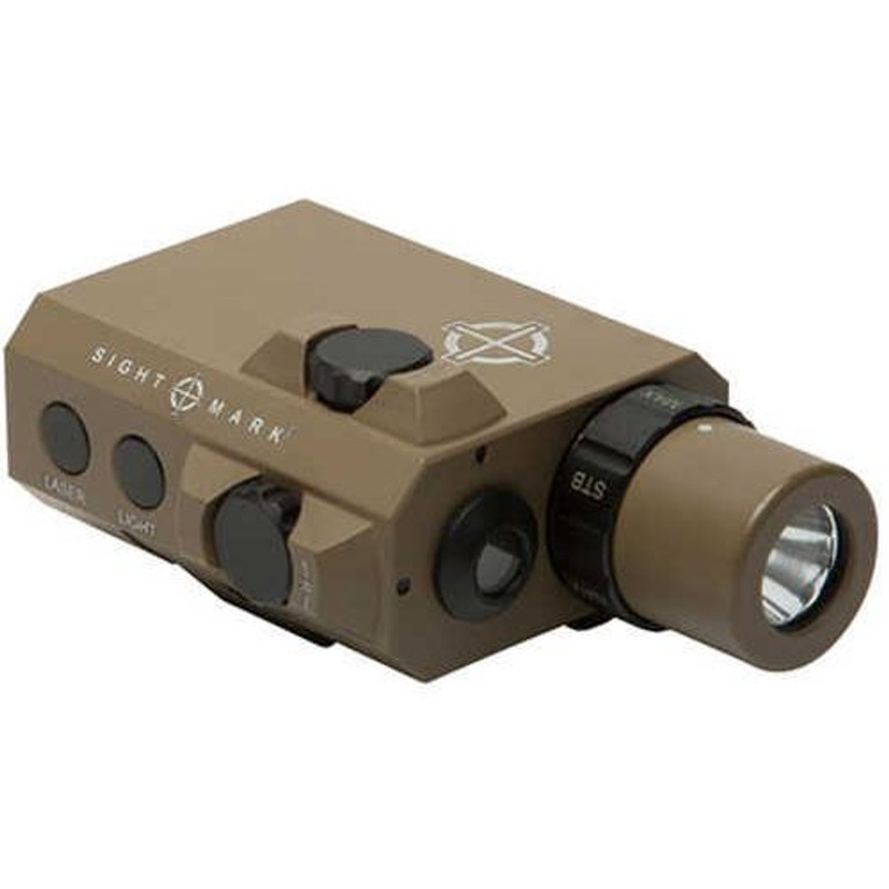 Sightmark LoPro Mini Combo Flashlight and Green Laser Sight Dark Earth