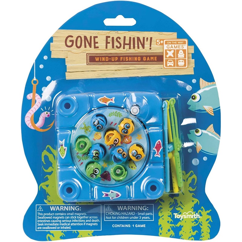 Toysmith Wind Up Fishing Game
