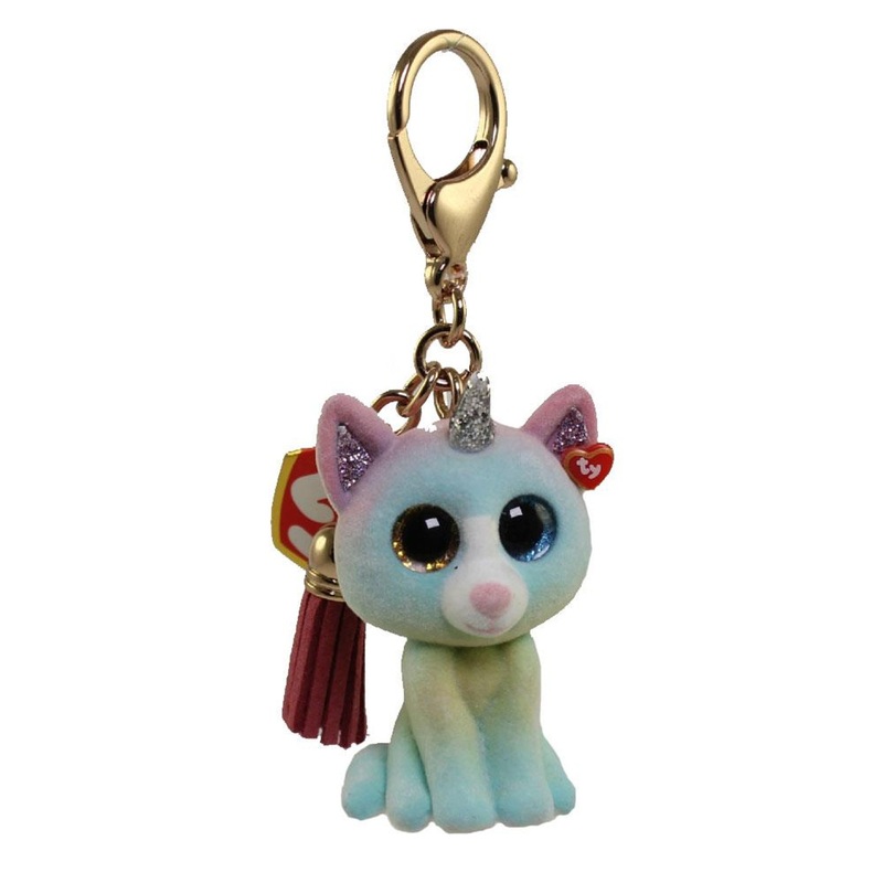 Ty Inc Mini Boos Clip Heather the Cat