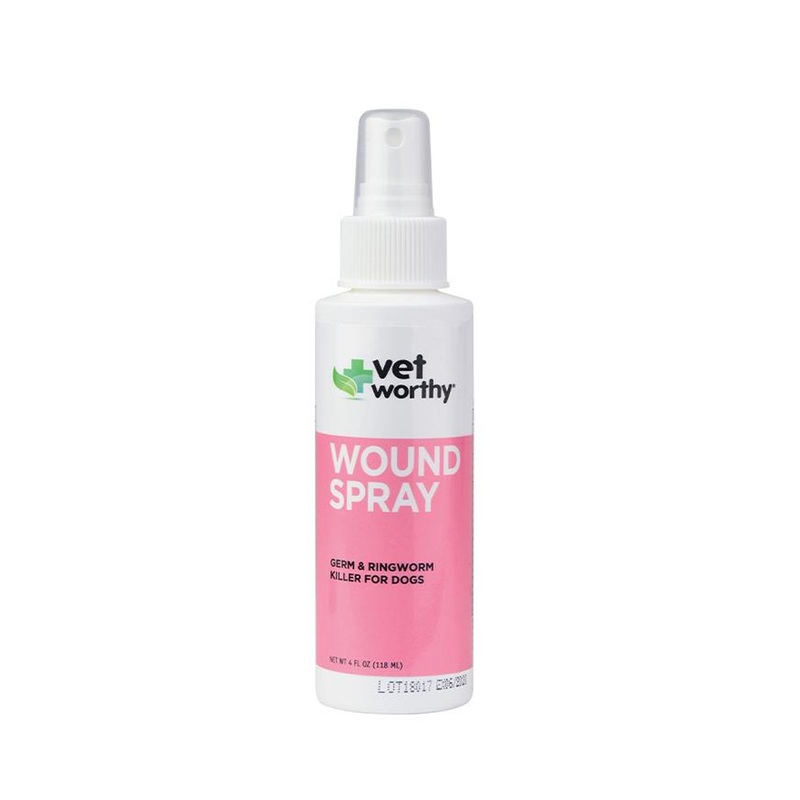 Vet Worthy Wound Spray 4 Oz