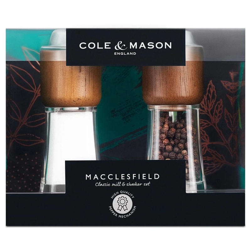 Zyliss Cole & Mason Macclesfield Salt Shaker & Pepper Mill Set
