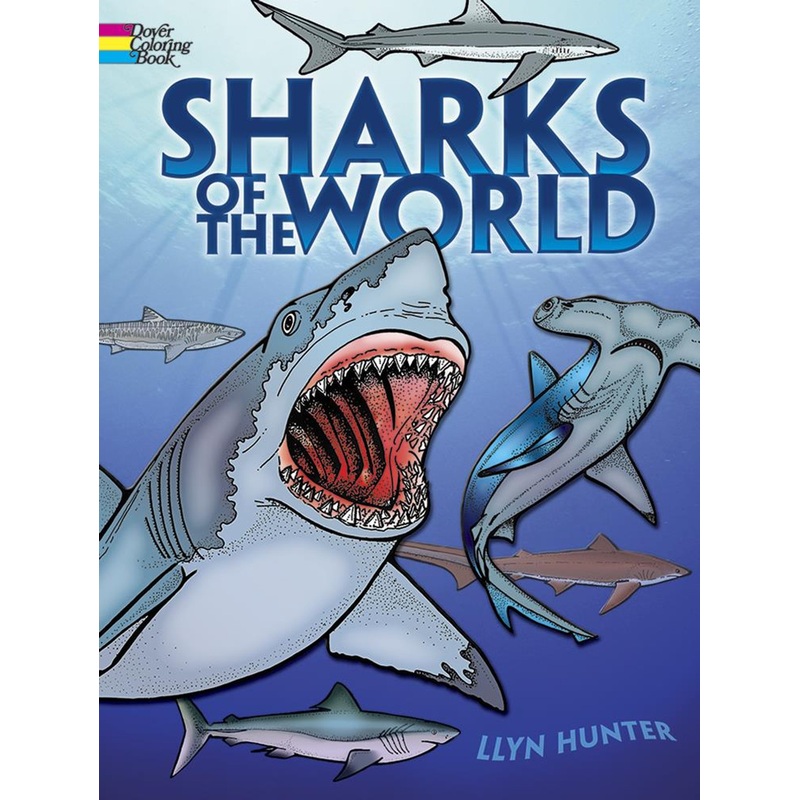 Dover Publications Sharks Of The World Coloring Book