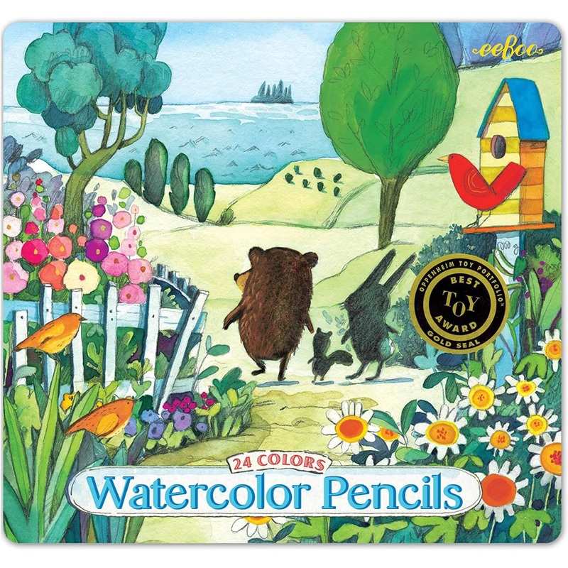Eeboo Watercolor Pencils 24pk