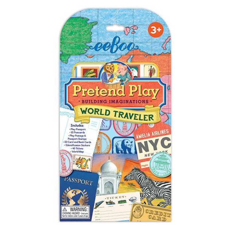 Eeboo World Traveler Pretend Play
