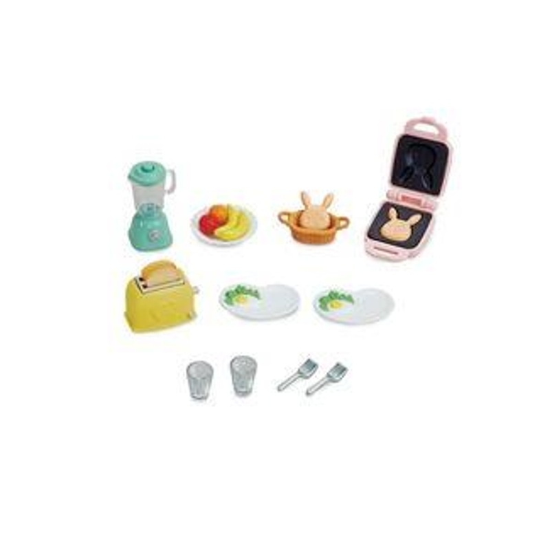 Epoch Everlasting Calico Critters Breakfast Playset