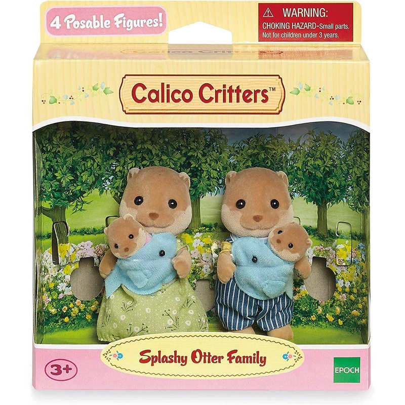 Epoch Everlasting Splashy Otter Family
