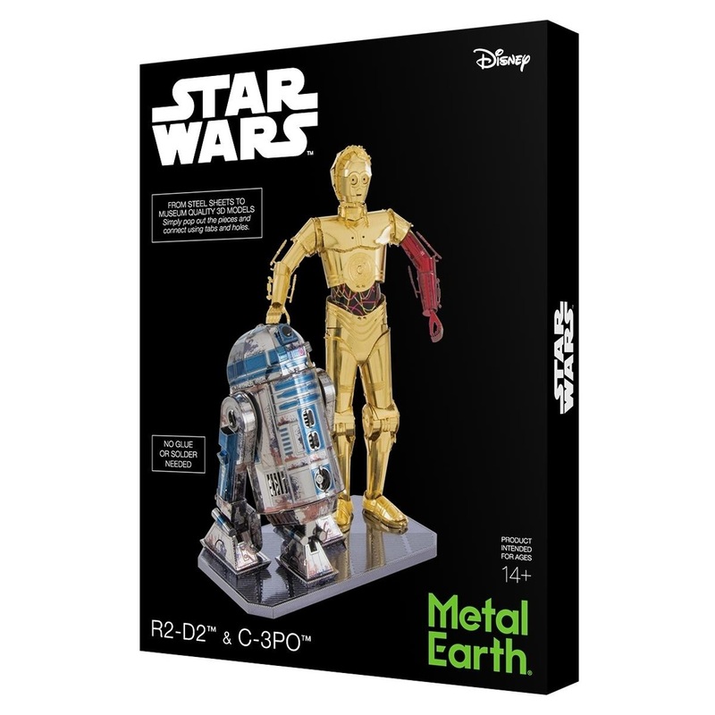 Fascinations Metal Earth R2-D2 & C-3PO