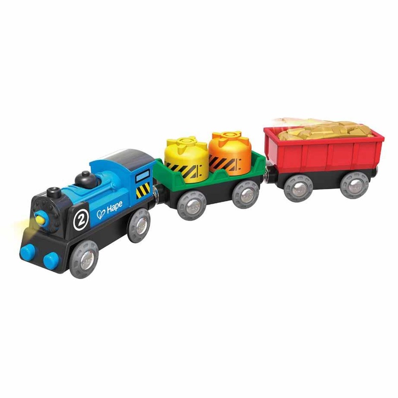 Hape International Powered Rolling-Stock Set