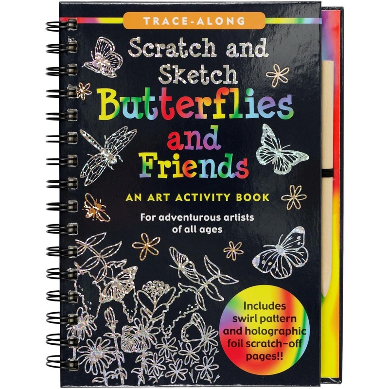 Peter Pauper Butterfly & Friend Scratch & Sketch