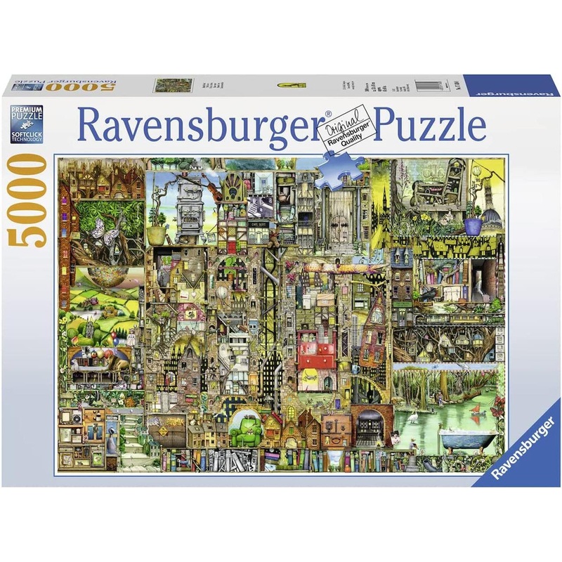 Ravensburger Bizarre Town 5000PC Puzzle