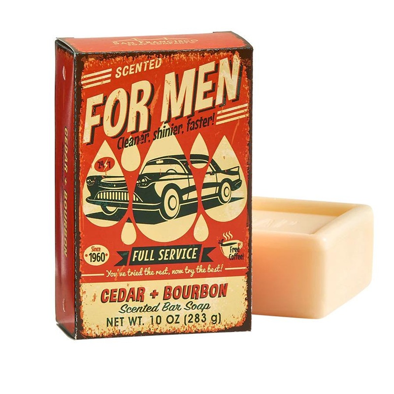 San Francisco Soap Company For Men Bar Soap – Cedar/Bourbon