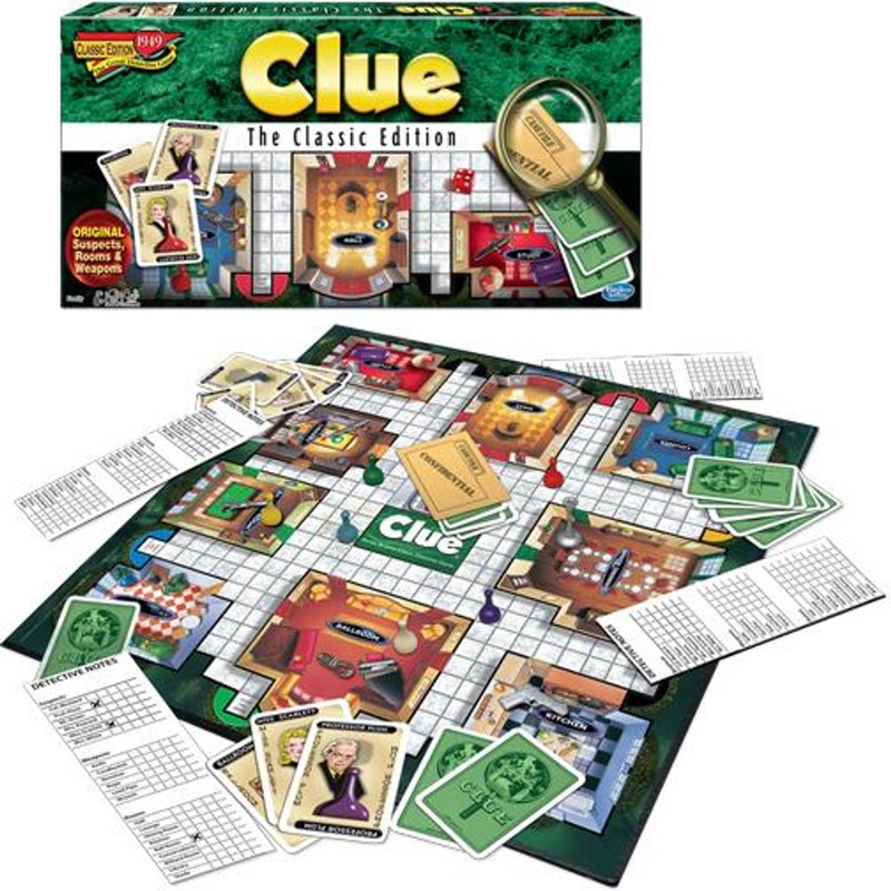 Winning Moves Clue Classic Edition
