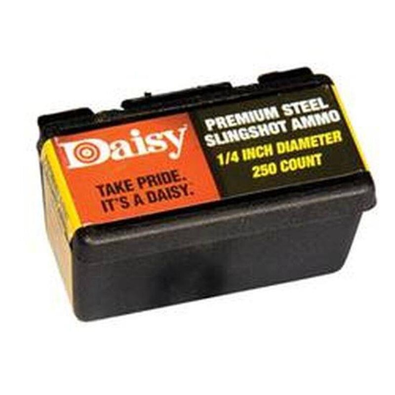 Daisy Premium Steel Slingshot Ammo .25″ Diameter