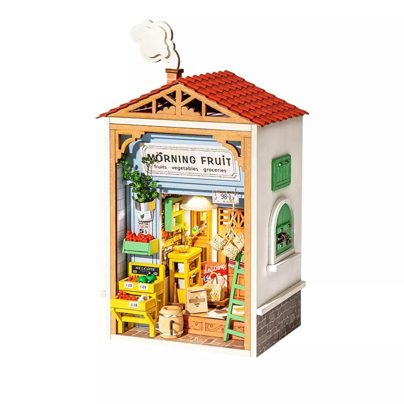 Hand Craft Us DIY Miniature Dollhouse Kit | Morning Fruit Store