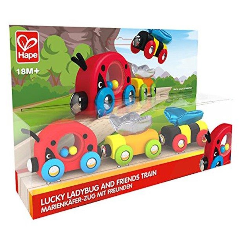 Hape International Lucky Ladybug Train