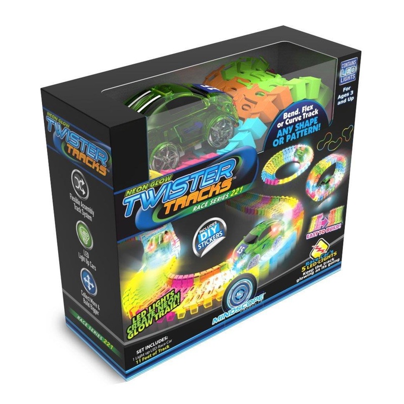 Mindscope Neon Glow Twister Tracks Race Series 221