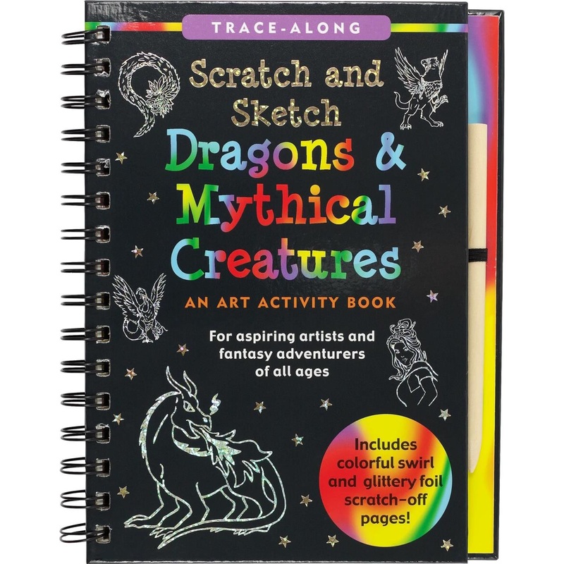 Peter Pauper Mythical Creature Scratch & Sketch
