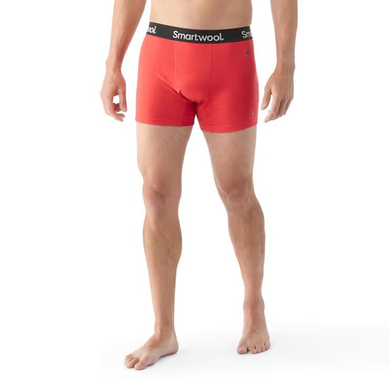 Smartwool Men’s Active Boxer Brief Boxed – Scarlet Red
