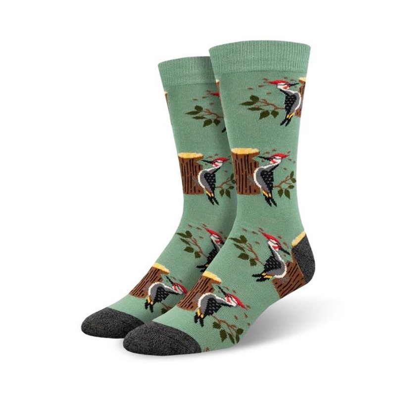 Socksmith Woodpecker Socks – Green