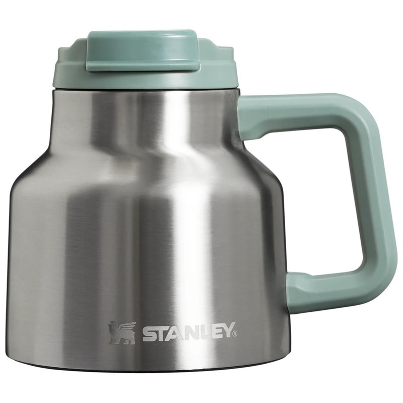 Stanley Adventure Tough-To-Tip Admiral’s Mug | 20 OZ – Stainless Steel Shale
