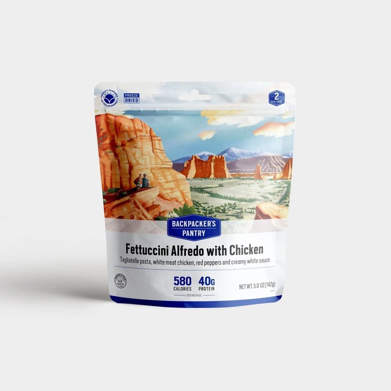 Backpackers Pantry Fettuccini Alfredo with Chicken