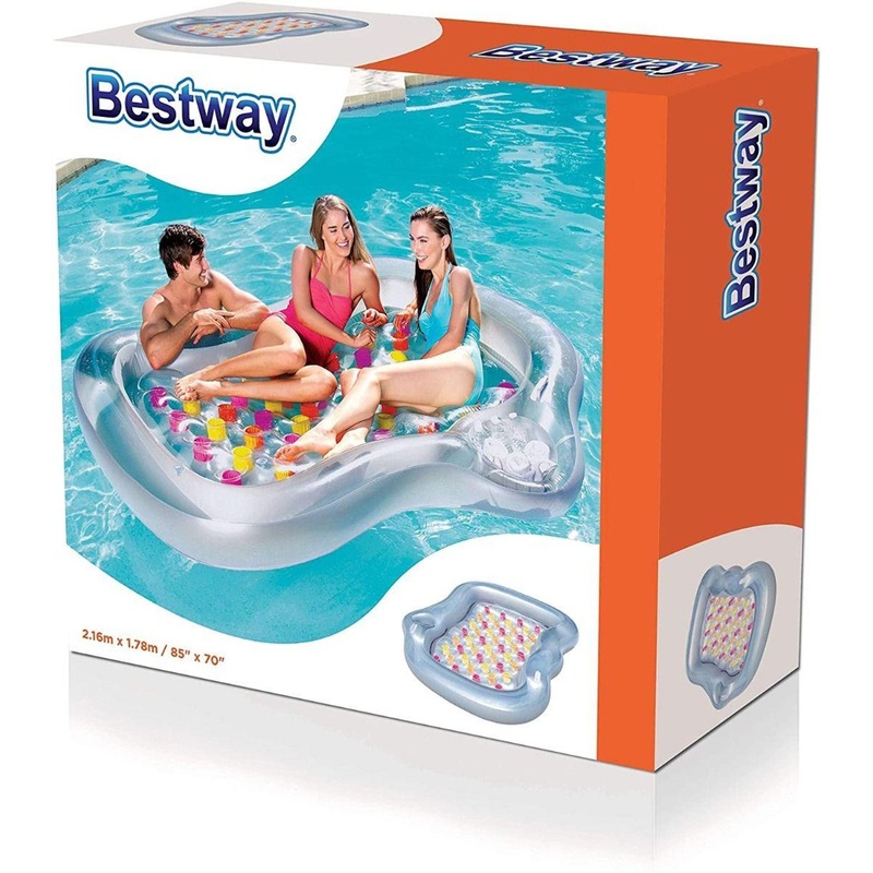 Bestway International Limited Inflatable Double Designer Pool Lounger